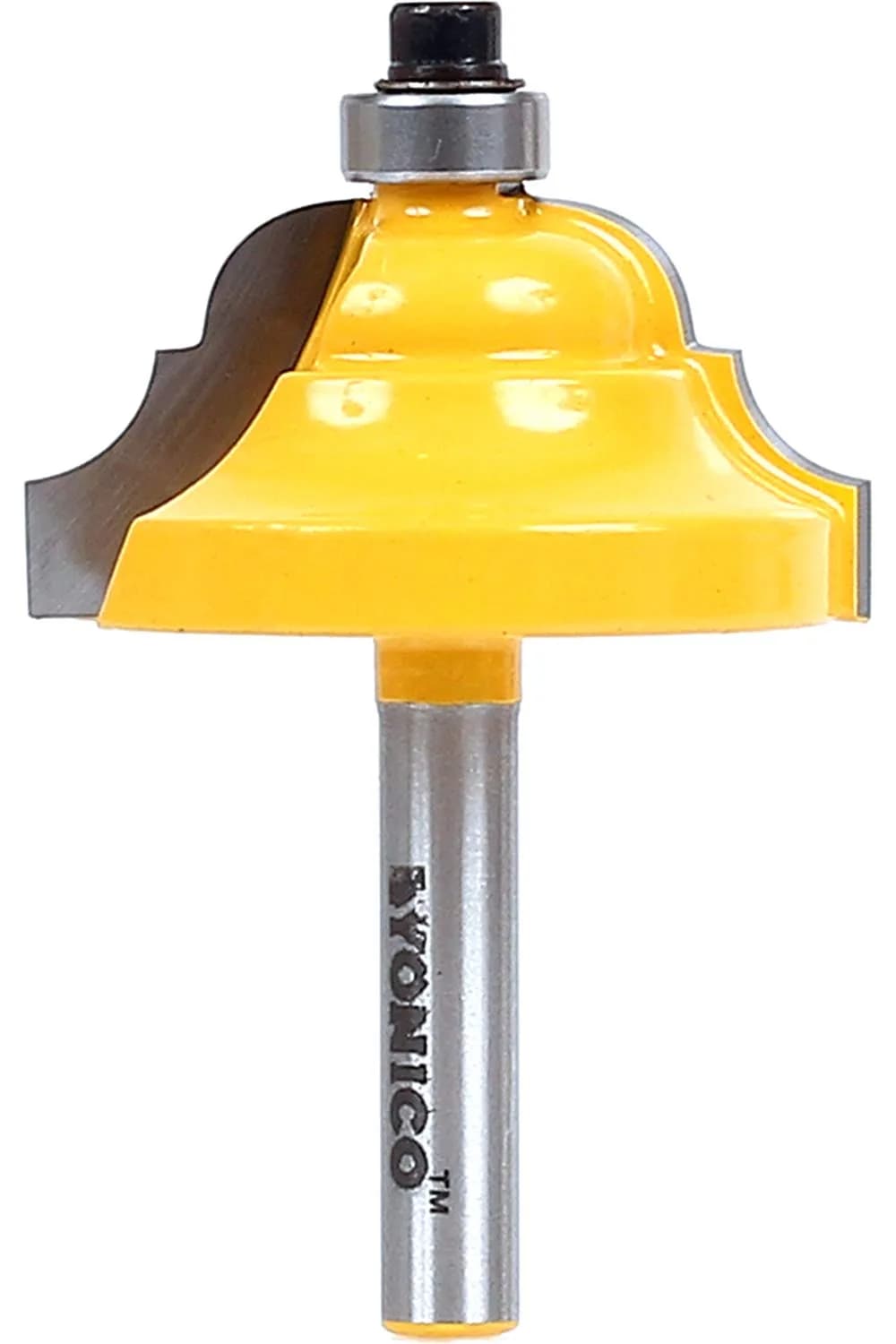 Yonico Router Bits Edge Forming Classical Roman Ogee 9/16-Inch 1/4-Inch Shank | Precision Carbide for Elegant Moldings