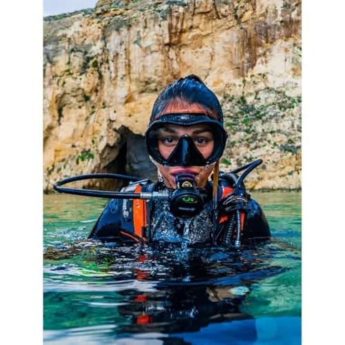 Beuchat Maxlux S Single Lens Diving Mask (127 cm³ Internal Volume) | Panoramic Vision for Scuba & Snorkeling thumbnail 3