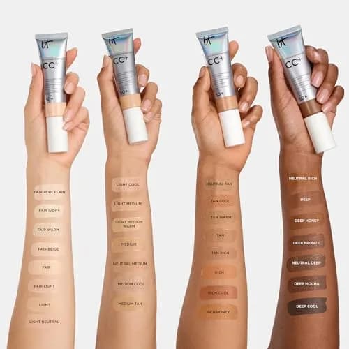 IT Cosmetics Your Skin But Better CC+ Cream SPF 50+ Medium 12ml (0.4 fl oz) | Hydrating Anti-Aging Serum & Sunscreen thumbnail 6