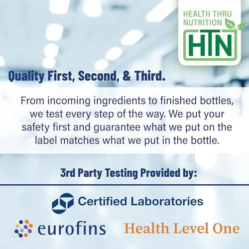 Health Thru Nutrition CoQ-10 100mg with BioPerine 120 Softgels | Heart & Energy Support thumbnail 7