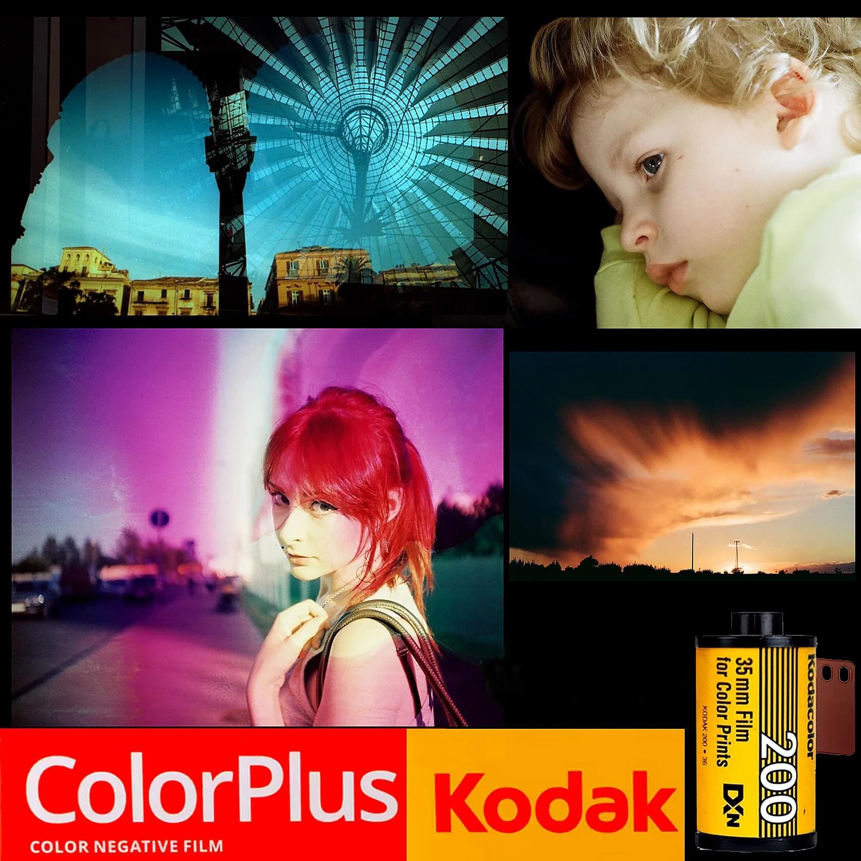Kodak ColorPlus 200 Film 5 Rolls | 35mm (135 Format), 36 Exposures Per Roll, ISO 200 Color Negative Film - view 2