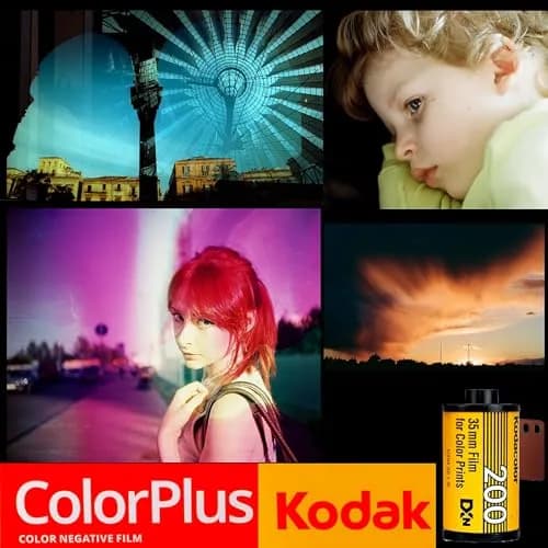 Kodak ColorPlus 200 Film 5 Rolls | 35mm (135 Format), 36 Exposures Per Roll, ISO 200 Color Negative Film thumbnail 2