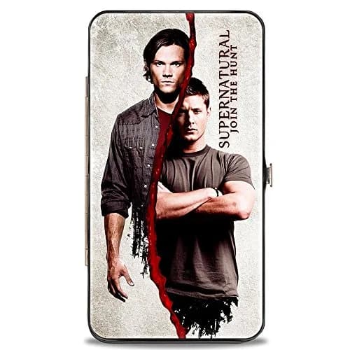 Buckle-Down Women's Buckle-Down Hinge Wallet - Supernatural 7 x 4 Inches | Vegan Leather & Stainless Steel thumbnail 4