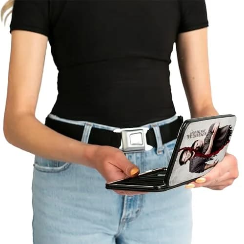 Buckle-Down Women's Buckle-Down Hinge Wallet - Supernatural 7 x 4 Inches | Vegan Leather & Stainless Steel thumbnail 5