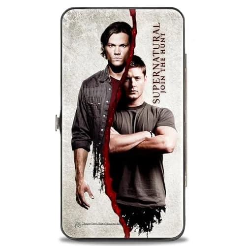Buckle-Down Women's Buckle-Down Hinge Wallet - Supernatural 7 x 4 Inches | Vegan Leather & Stainless Steel thumbnail 2