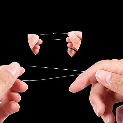 PH PandaHall Clear Fishing Line Invisible Nylon Thread 0.2mm (130m / 140 Yards) | Strong & Invisible for Jewelry Making thumbnail 5