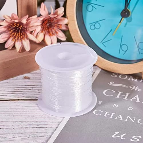 PH PandaHall 0.5mm Clear Nylon Beading Thread | Invisible Jewelry String for Beading & Crafts thumbnail 7