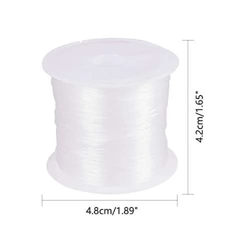 PH PandaHall 0.5mm Clear Nylon Beading Thread | Invisible Jewelry String for Beading & Crafts thumbnail 3