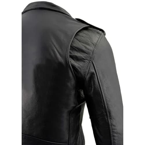Milwaukee Leather Men's The Legend Classic Brando Black Premium Leather Motorcycle Jacket - 4X-Large | Durable Cowhide, All-Season Comfort thumbnail 6