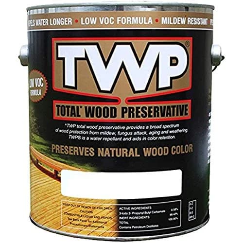 TWP Cedartone Low VOC Wood Preservation Stain 1 Gallon | Eco-Friendly, UV & Water Resistant thumbnail 1