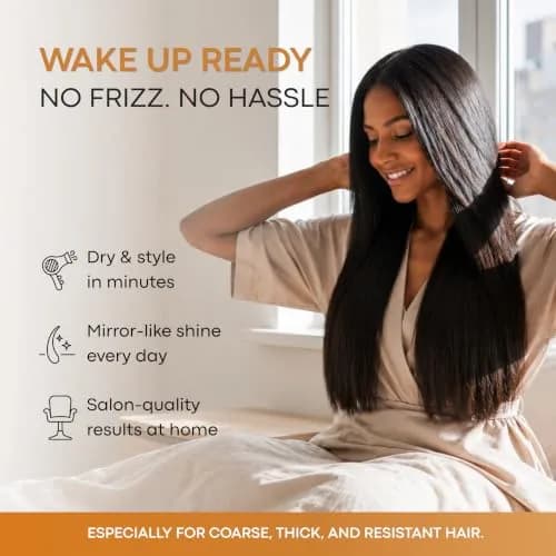 Keratin Research Gold 240ml Hair Care Agent | Hair Straightening & Frizz Control for All Hair Types thumbnail 6