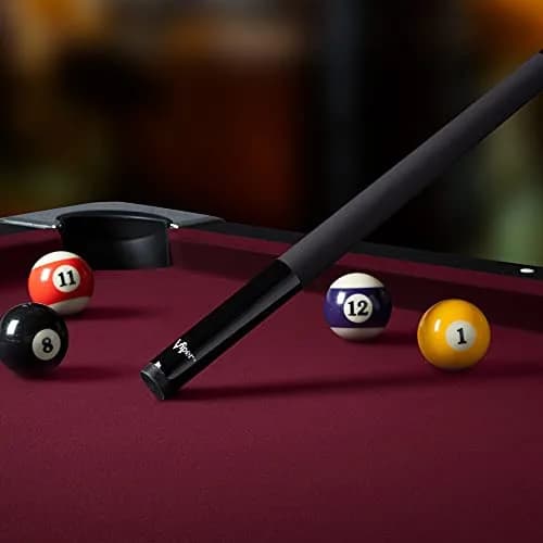 Viper by GLD Products Graphstrike 58" 2-Piece Pool Cue, Black, 19 Oz (1.1 kg) | Fiberglass Graphite Composite for Steady Stroke thumbnail 7