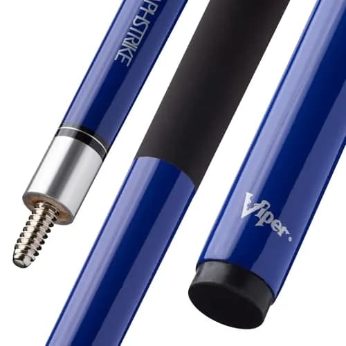 Viper by GLD Products Graphstrike 58" 2-Piece Pool Cue, Blue, 19 Oz (1.47 kg / 58 in) thumbnail 1