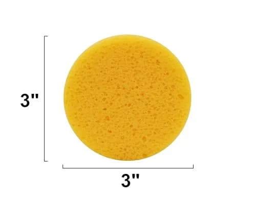 Creative Hobbies Synthetic and Natural Silk Sponges for Painting, Crafts, Ceramics, Pottery and More, Value Pack of 7 Sponges thumbnail 3