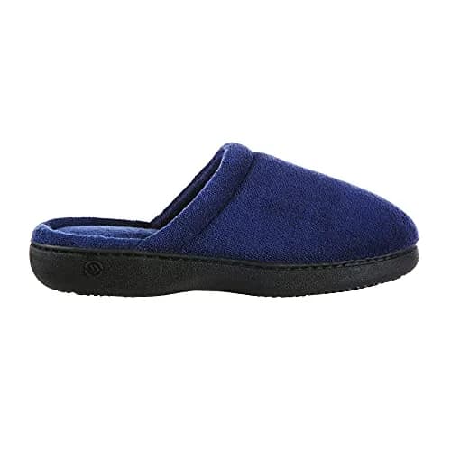 isotoner Women's Indoor/Outdoor Slip-on Secret Sole Clog Slippers Navy 6.5-7 | Memory Foam Comfort & Heal Support thumbnail 6