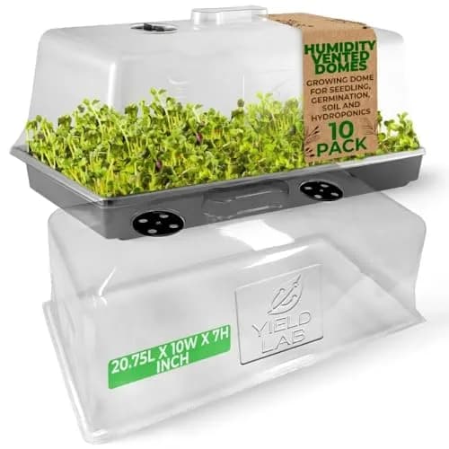 Yield Lab 7 Inch Clone Dome | Humidity Vented Propagation Dome for Plants thumbnail 1