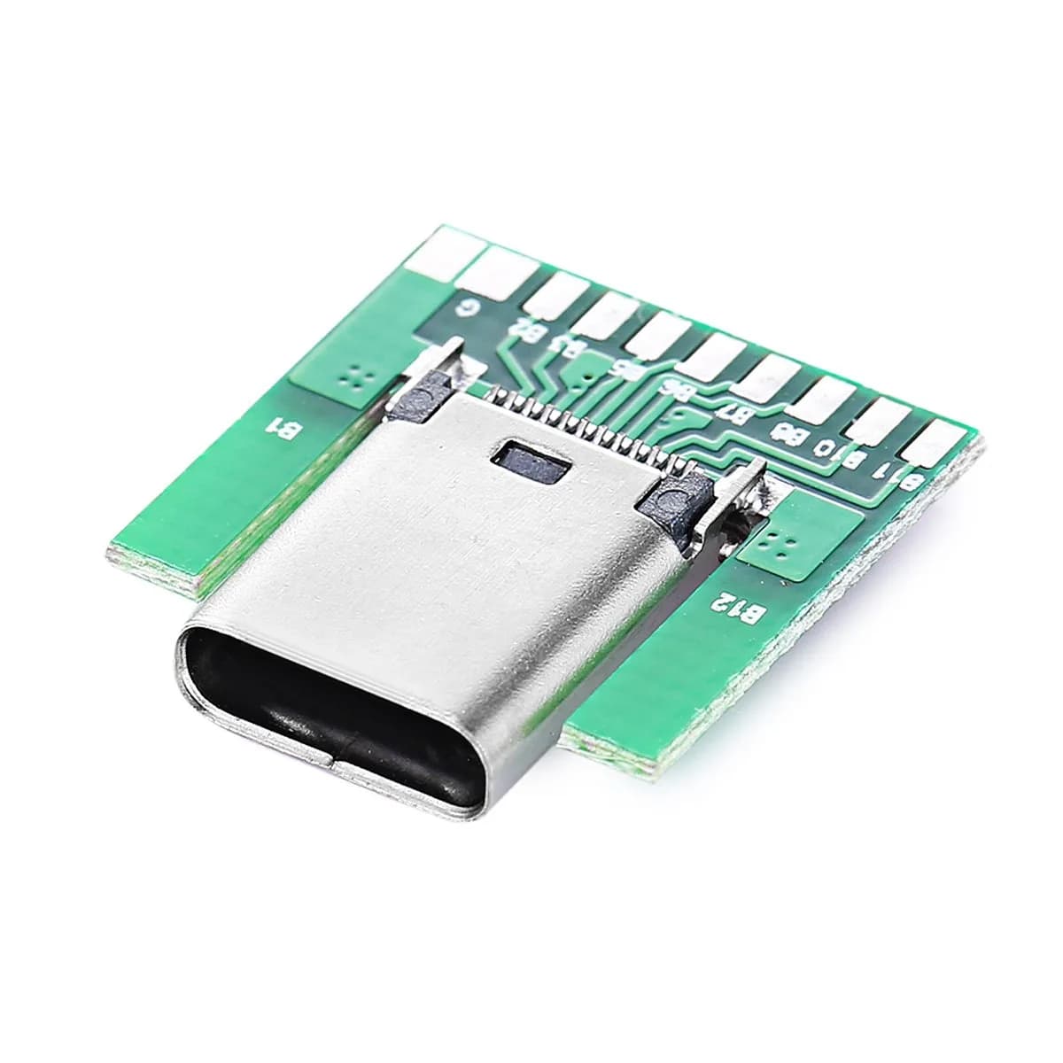 chenyang USB C DIY Connector USB 3.1 Type C 24Pin Female Socket Port | 10Gbps Data & 65W Power Support
