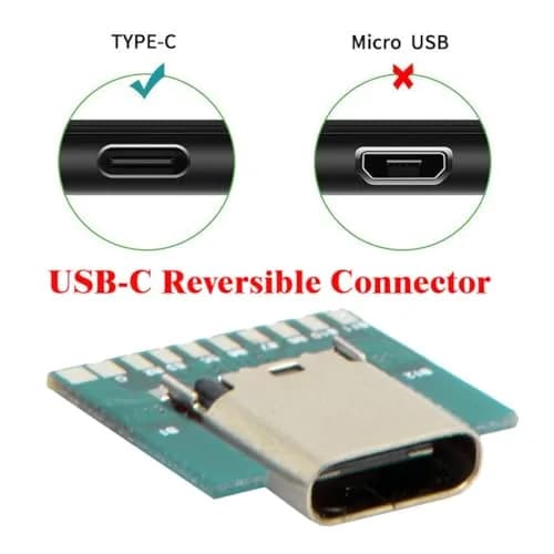 chenyang USB C DIY Connector USB 3.1 Type C 24Pin Female Socket Port | 10Gbps Data & 65W Power Support thumbnail 5