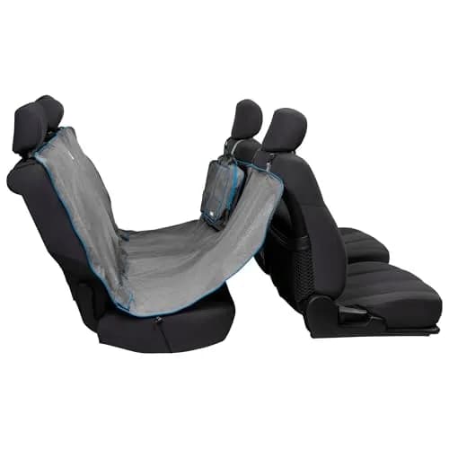 Kurgo Heather Hammock Seat Cover, Charcoal, 55" Wide | Waterproof & Stain-Resistant Car Travel Accessory thumbnail 1