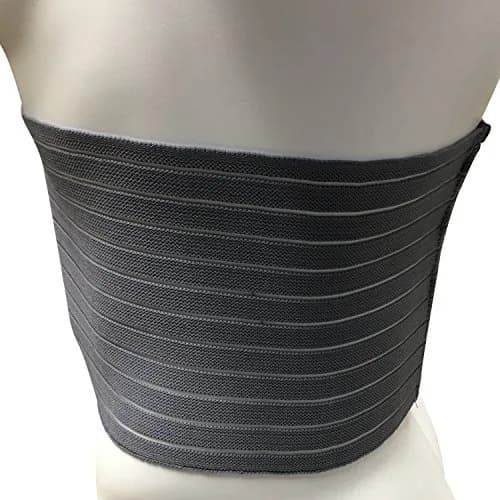 OTC Rib Belt for Men, 6-inch Elastic Chest Compression Large | Adjustable Support for Rib Fractures thumbnail 4