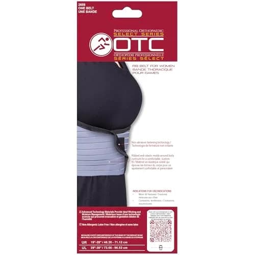 OTC Rib Belt for Women, 6-Inch Elastic Chest, Select Series | Support for Rib Fractures & Contusions thumbnail 8