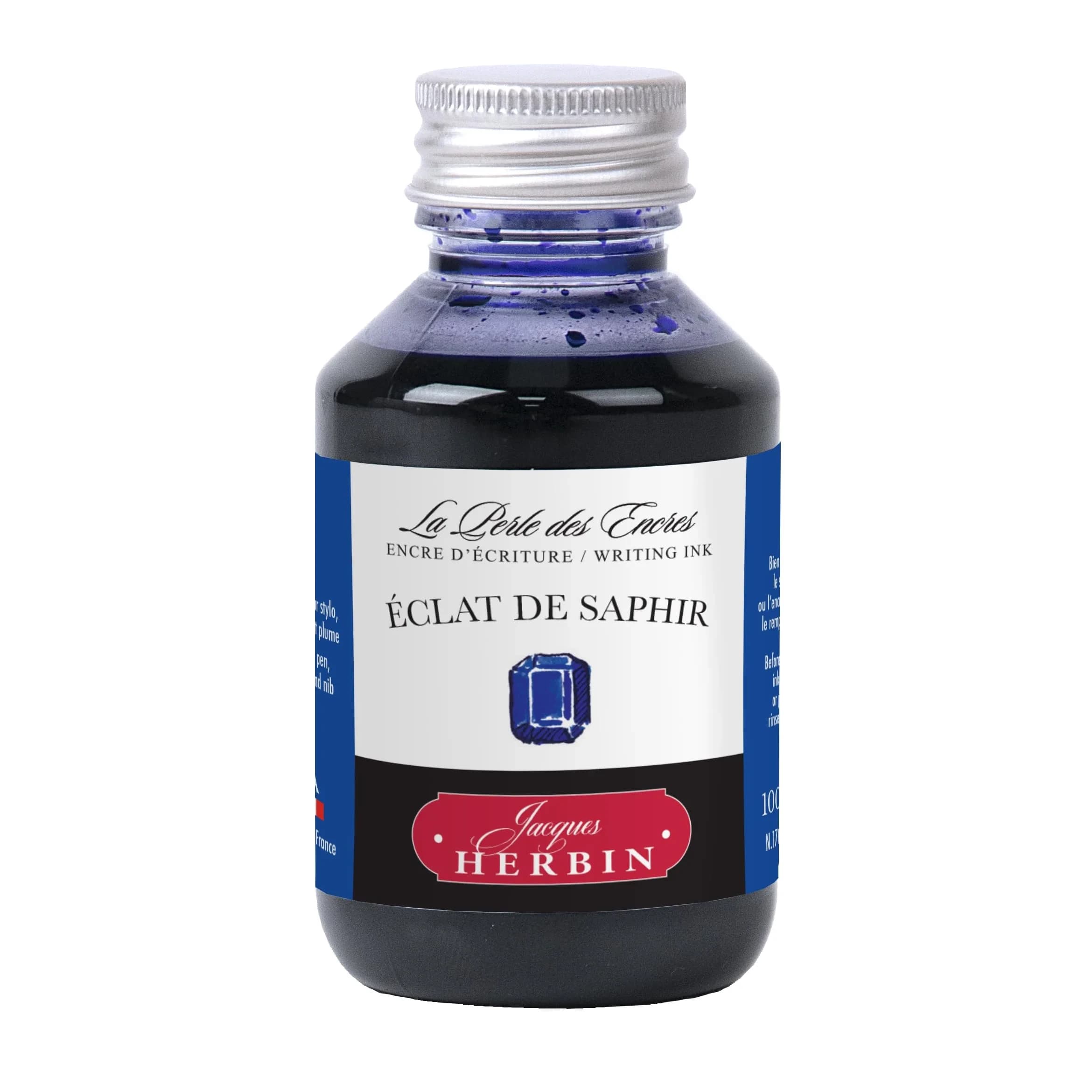 Jacques Herbin Traditional Bottled Ink Tender Rose 10ml (0.3 fl oz) | Smooth Flow, Fast Drying — Eclat De Saphir