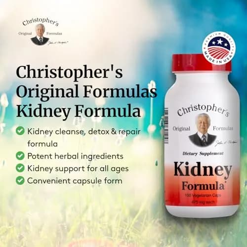 Christopher's Original Formulas Kidney Formula - Herbal Support 100 capsules | Detox & Repair thumbnail 4