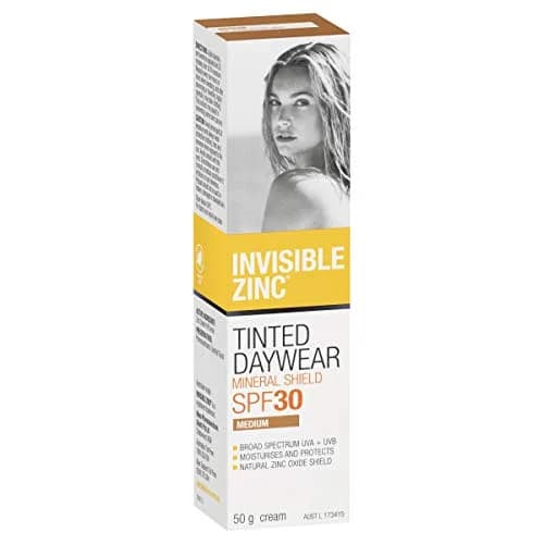 Invisible Zinc Tinted Daywear SPF 30+ 50g | Mineral Sunscreen & Sheer Foundation thumbnail 1
