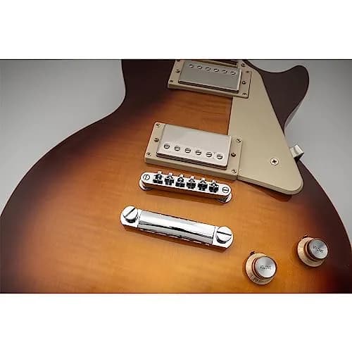 Musiclily ABR-1 Tune-o-matic Bridge & Tailpiece Set for Epiphone Les Paul/SG Style Guitars, Chrome | 52mm Bridge, 52.5mm Tailpiece thumbnail 7