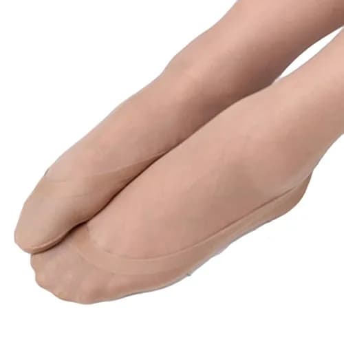 SUE&JOE Women's No Show Socks Low Cut Nylon Footies | Invisible Socks for Flats thumbnail 1