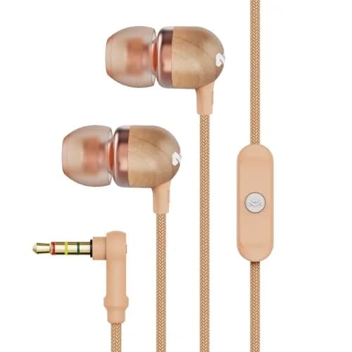 House of Marley Smile Jamaica Wired Earbuds (Copper) | 9.2mm Drivers, Noise Isolation, AUX thumbnail 1