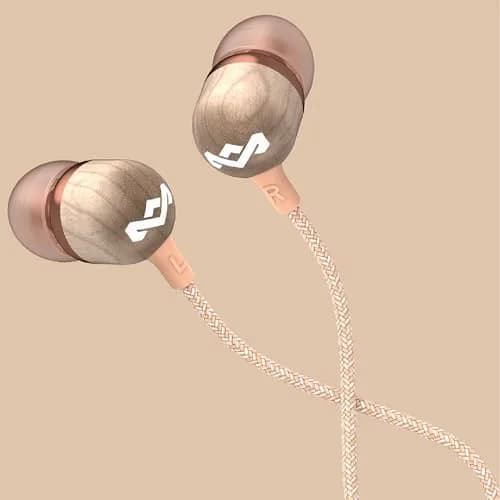 House of Marley Smile Jamaica Wired Earbuds (Copper) | 9.2mm Drivers, Noise Isolation, AUX thumbnail 8