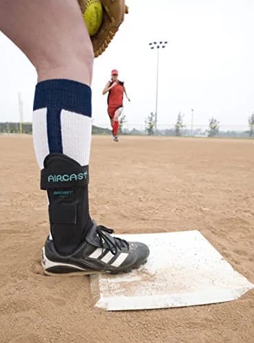 AIRCAST Airsport Ankle Brace for Chronic Ankle Instability | Durable, Comfortable & Supportive | LEFT, X-Small thumbnail 3