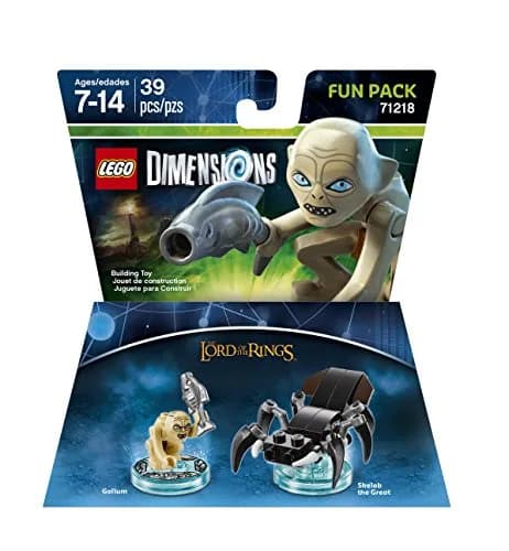 WB Lord Of The Rings Gollum Fun Pack - LEGO Dimensions | Fantasy Toy Figure 21cm thumbnail 1