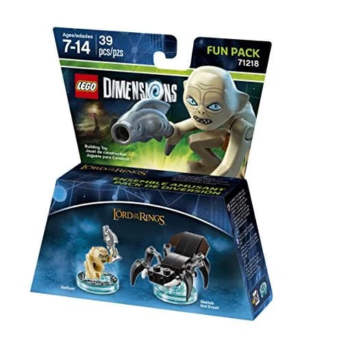 WB Lord Of The Rings Gollum Fun Pack - LEGO Dimensions | Fantasy Toy Figure 21cm thumbnail 3
