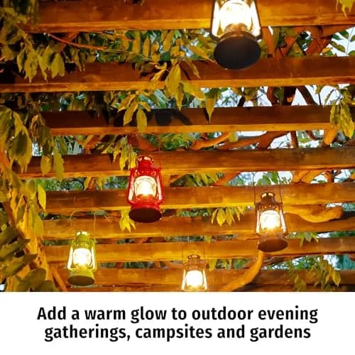 Feuerhand Galvanized Storm Lantern 26 cm | Durable, Weather-Resistant Outdoor Lighting thumbnail 8