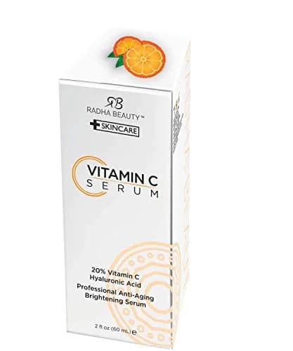 Radha Beauty Vitamin C Serum 2oz | Brightening & Anti-Aging for All Skin Types thumbnail 6