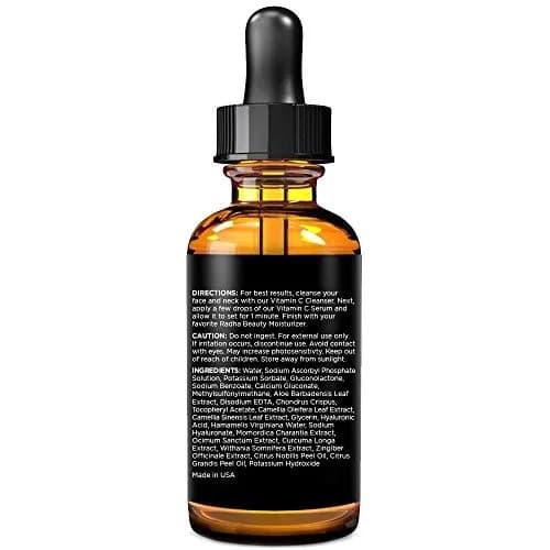 Radha Beauty Vitamin C Serum 2oz | Brightening & Anti-Aging for All Skin Types thumbnail 8