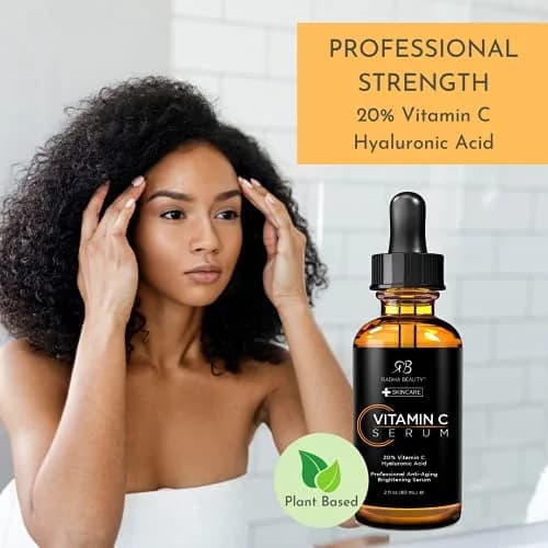 Radha Beauty Vitamin C Serum 2oz | Brightening & Anti-Aging for All Skin Types thumbnail 3