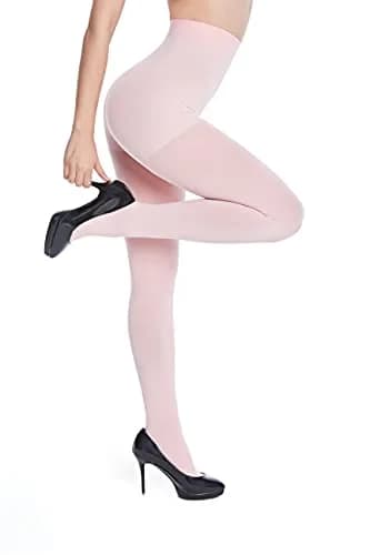 MOOCHI Women 80 Denier Semi Opaque Tights | Comfortable, Slim Fit, 12 Colors thumbnail 1