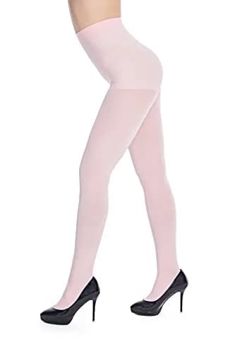 MOOCHI Women 80 Denier Semi Opaque Tights | Comfortable, Slim Fit, 12 Colors thumbnail 3