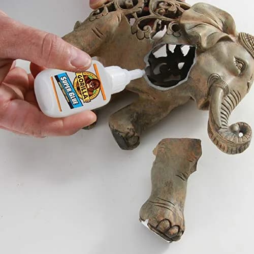 Gorilla Super Glue Clear Bonding Adhesive 15g (0.51 Fl Oz) - Pack of 24 | Impact-Tough Formula for Instant Repairs thumbnail 4