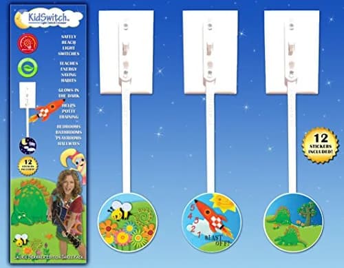 Kidswitch Laurie Berkner Lightswitch Extension | Toddler Safety & Energy Saving (70-120 chars) thumbnail 1
