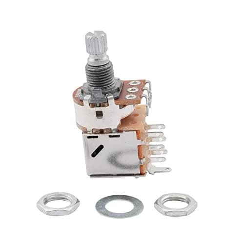 Musiclily Basic B500K Metric 18 Spline Short Shaft Push/Pull Pot 2Pcs | 500k Linear Taper for Electric Guitar & Bass thumbnail 6