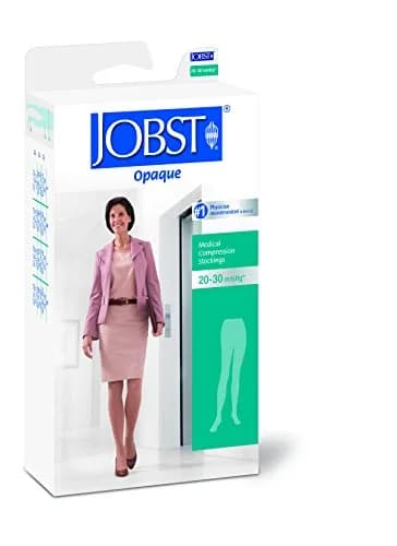 JOBST Opaque Compression Sock Waist High X-Large | Gradient Relief, Moisture-Wicking, Latex-Free (70-120 chars) thumbnail 2