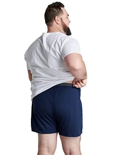 Fruit of the Loom Big Man Knit Boxer Shorts XX-Large (XXL) | Relaxed Fit, Tag-Free Comfort thumbnail 3