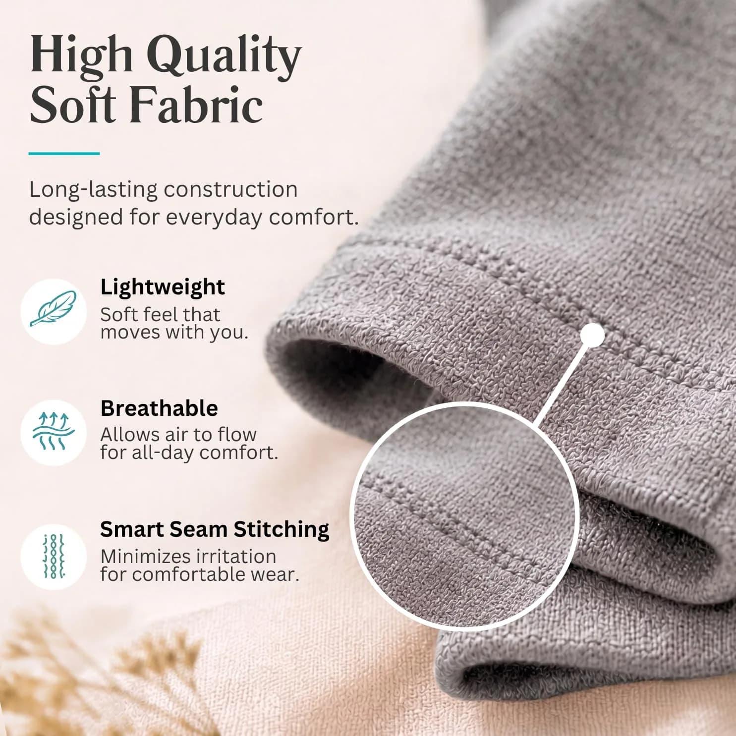 Vive Arthritis Gloves for Men & Women - Rheumatoid Compression Hand Glove with Wrist Support - Small, Grey | Soothing Pain Relief for Osteoarthritis & Carpal Tunnel - view 3