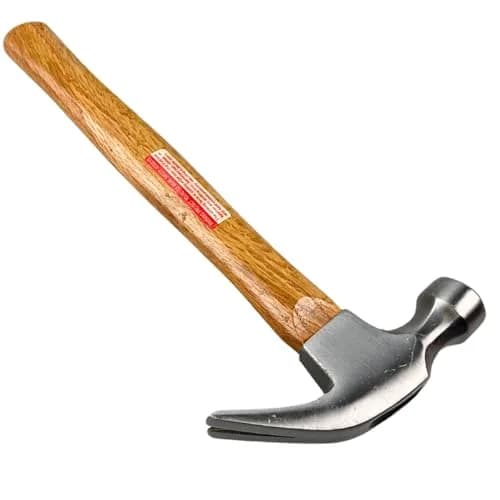 ARTESIA TOOL Heavy Duty Forged Metal Claw Hammer 12.5" | Dual-Function Head, Wooden Handle thumbnail 1