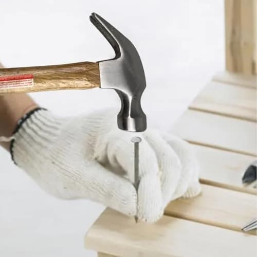 ARTESIA TOOL Heavy Duty Forged Metal Claw Hammer 12.5" | Dual-Function Head, Wooden Handle thumbnail 4
