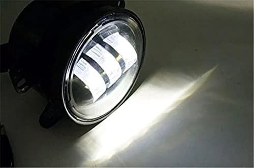 Lantsun 4Inch LED Fog Lights White Led Chip for 2007-2018 Wrangler JK | 30W Waterproof Aluminum Housing thumbnail 5